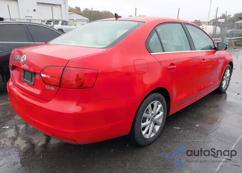 2013 Volkswagen Jetta 2.5L Se из США, поврежденный, VIN 3VWDX7AJ1DM367342